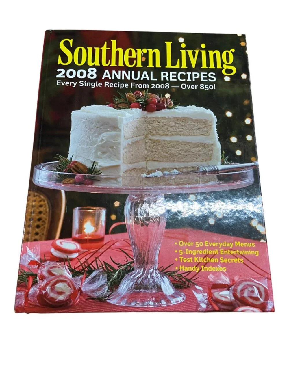 Southern Living 2008 Annual Recipes HC Cookbook 850+ Recipes